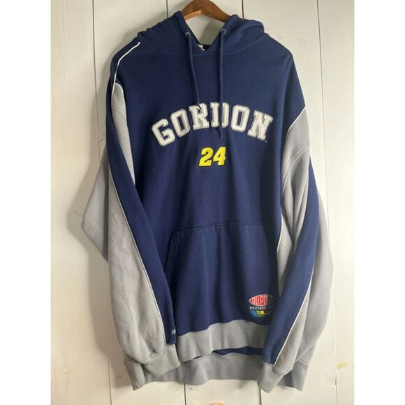 Vintage Chase Authentics Jeff Gordon #24 NASCAR DuPont Motorsports Hoodie XL - Picture 1 of 10